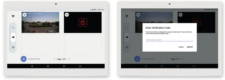 Pyronix HOMECONTROLHUB Security and Alarm- ENCRYPTION AUTHORISATION