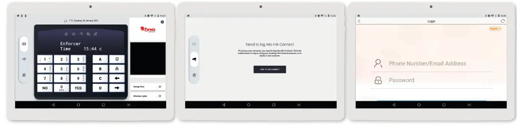 Pyronix HOMECONTROLHUB Security and Alarm- HIK-CONNECT
