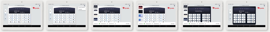 Pyronix HOMECONTROLHUB Security and Alarm- Keypad style