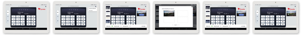 Pyronix HOMECONTROLHUB Security and Alarm- Live view camera