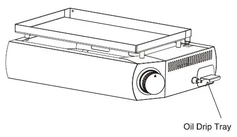 Lifesmart Tabletop Griddle - Oil Drip Tray