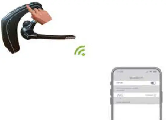 Shenzhen Quanmeng Technology A6 Business Bluetooth Headset - ph