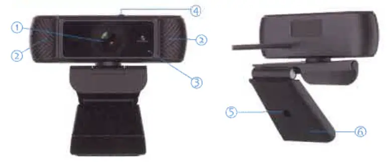 NEXIGO N680P 1080P FHD AutoFocus Webcam - overview