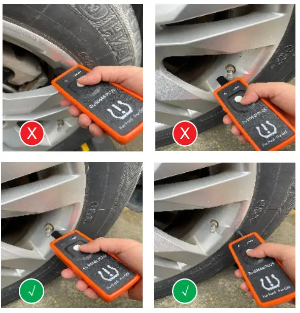 Shenzhen Xinhongwei Technology EL 50448 PLUS Tire Pressure Monitoring Sensor System - demonstration