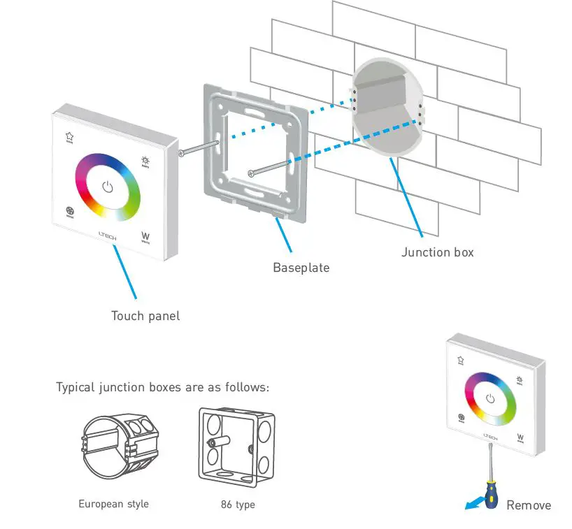 LTECH E Series Touch Panel User 2
