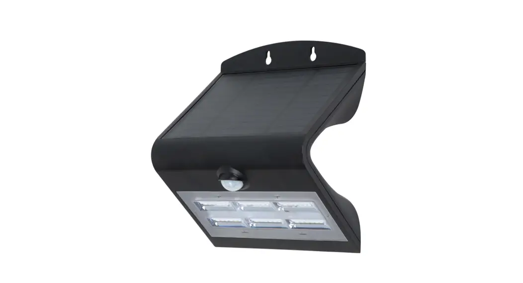 Plusrite Pls-wl-8w-3k/6k Led Solar Wall Light Instructions
