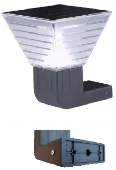 Plusrite PLS WL 8W 3K 6K LED Solar Wall light - Wall light