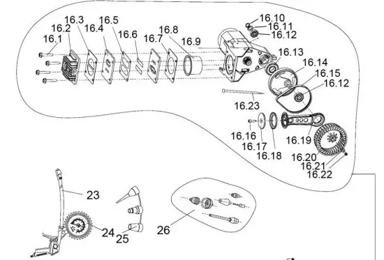 FIG 17 PARTS DIAGRAM