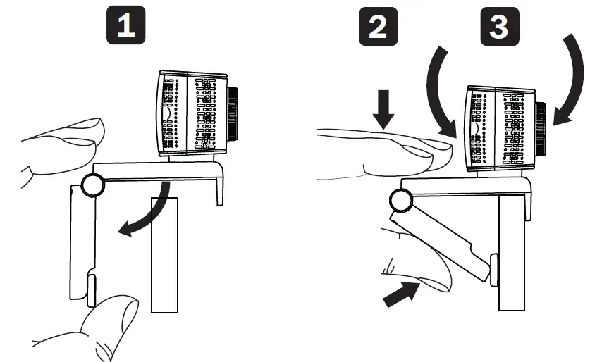TRIPP LITE AWC-001 USB 2.0 Desktop-Laptop 1080p Webcam with Internal Microphone 2