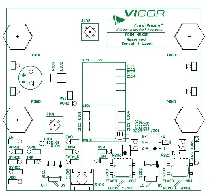 VICOR-PI352X-0X-EVAL1-ZVS-Regulators-60VIN-Buck-Evaluation-Board-FIG5