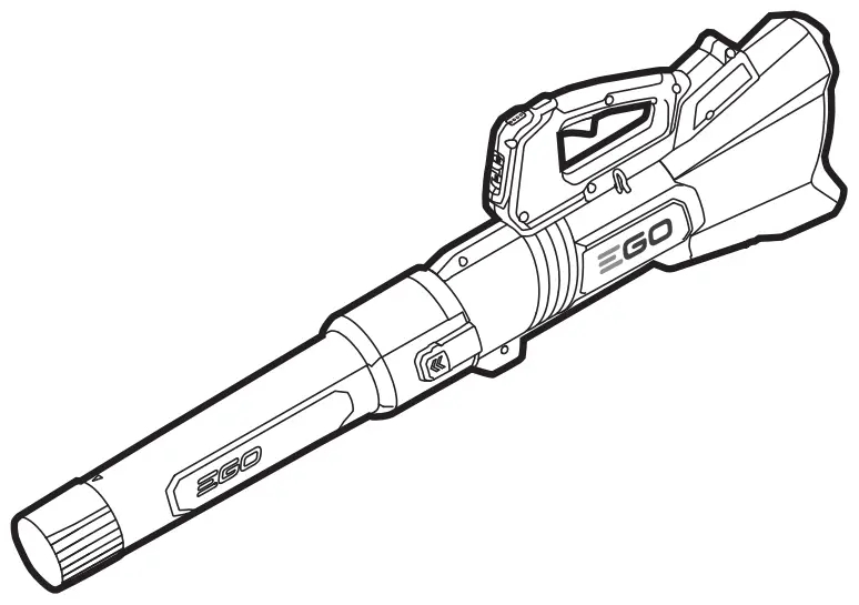 EGO LBX6000 56 Volt Lithium Ion Cordless Blower