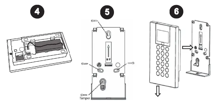 RISC GROUP RW432KPP-WL-Panda-Keypad-for-LightSYS- fig 4