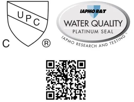 MANITOWOC AR 40000P Arctic Pure Plus Water Filter System - qr code 2