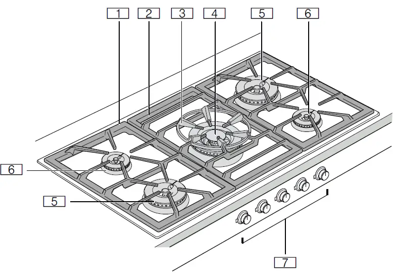 GAGGENAU-VG-491-Gas-Cooktop-400-Series-FIG1