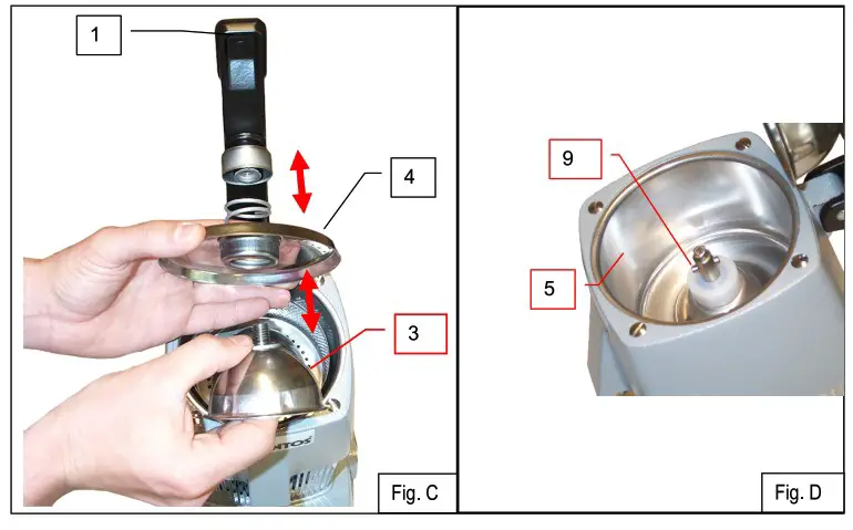 OMCAN 39687 Santos Juice Extractors - Illustrated Diagrams 3