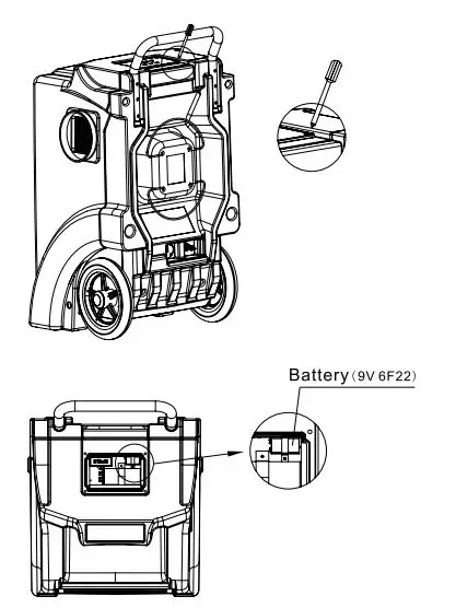 Damp2Dry-1PACD25-250-Pin- Commercial-Dehumidifier-fig7