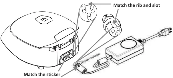 Connecting Power Adaptor