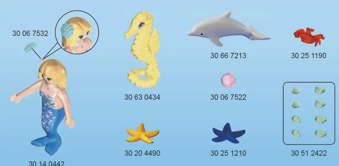 playmobil 9324 Magical Mermaids Carry Case fig 8