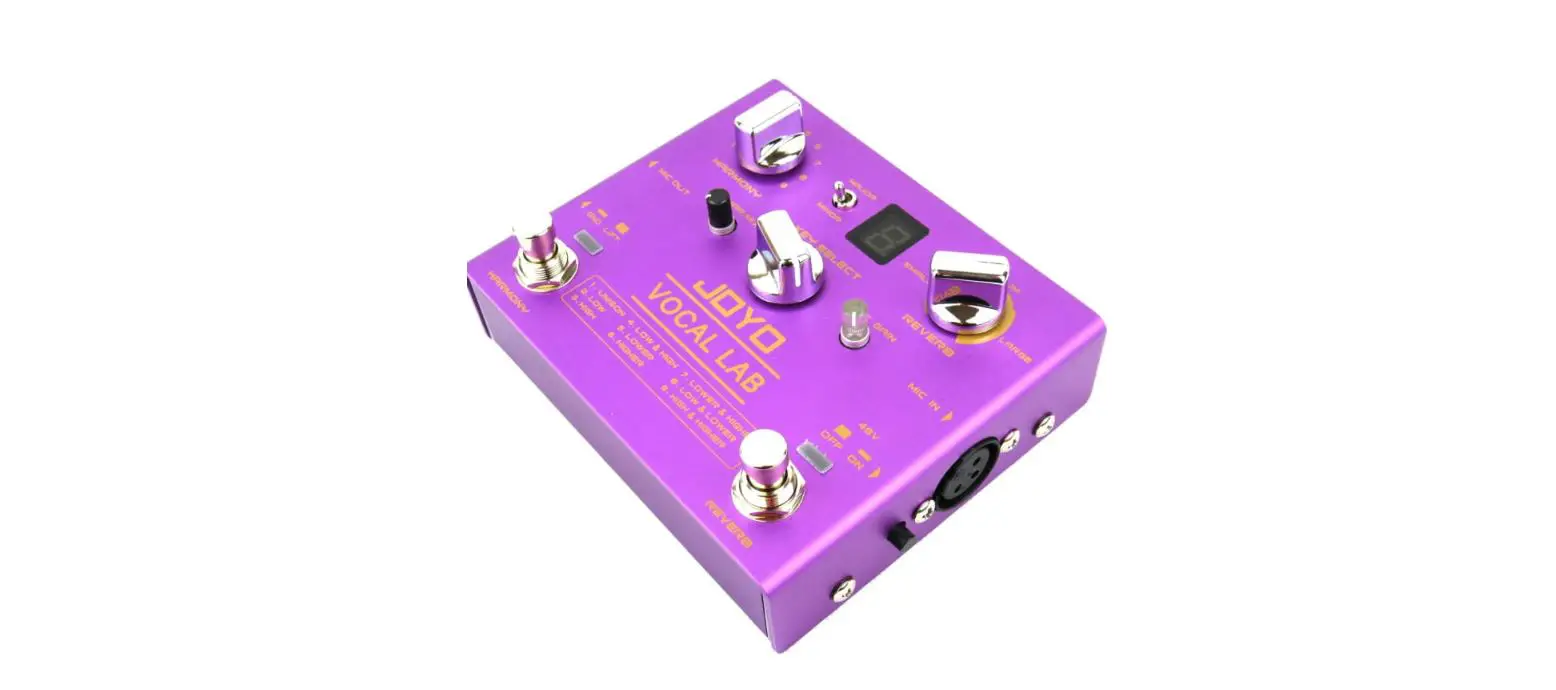 Joyo Vocal Lab Harmoniser Effect Stompbox Pedal User Manual Joyo Vocal Lab Harmoniser Effect Stompbox Pedal User Manual
