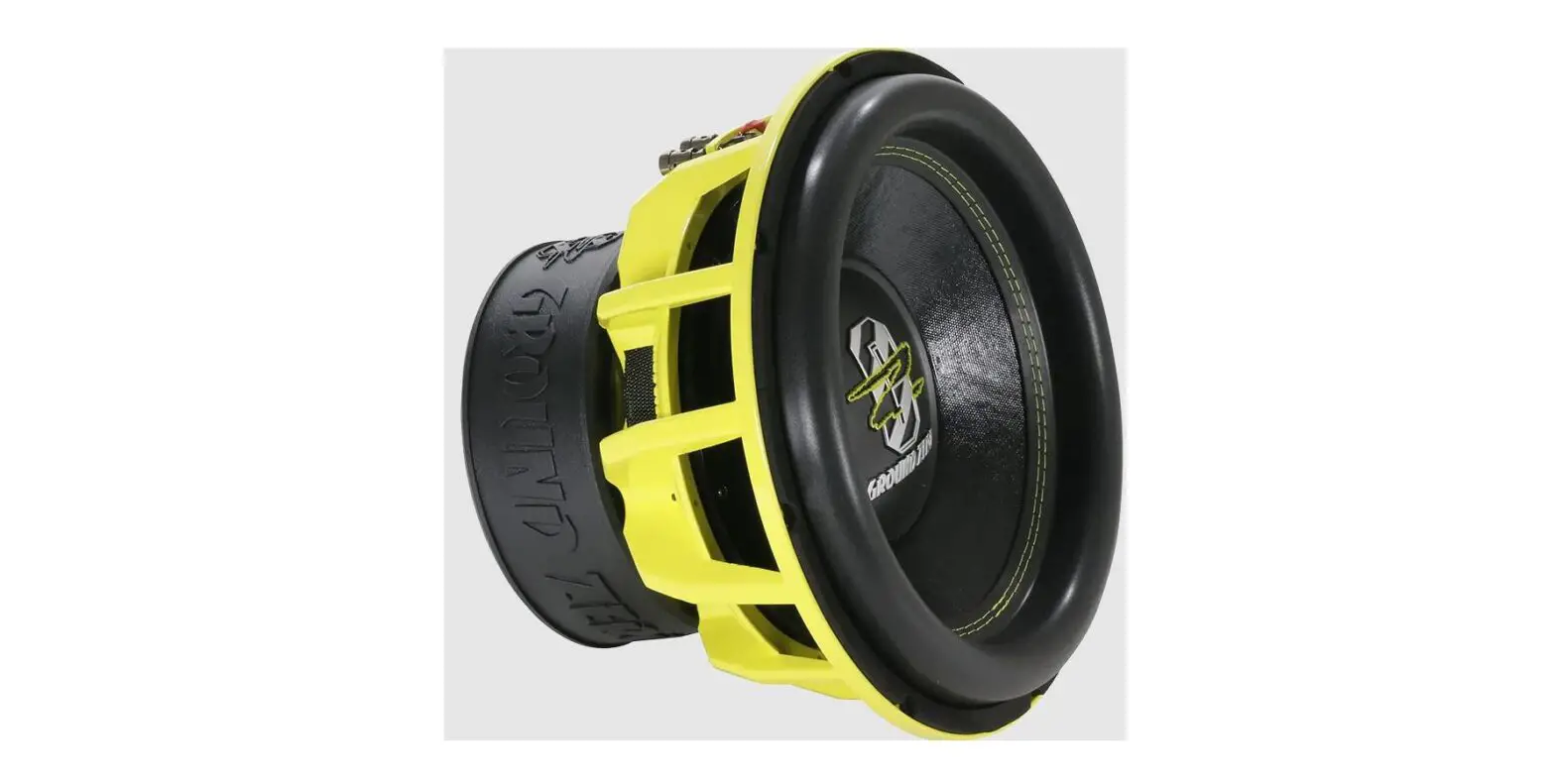 Ground Zero Gzhw 30xspl-d1-d2 Hydrogen Series Spl Subwoofer Owner's Manual