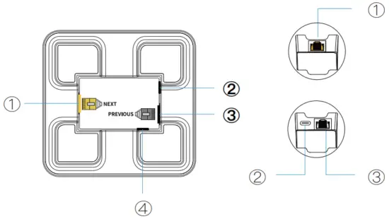 infobitav YS Ispeaker M500 Conference Speakerphone - Bottom View