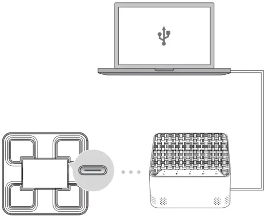 infobitav YS Ispeaker M500 Conference Speakerphone - Device