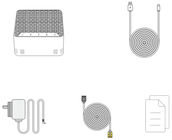 infobitav YS Ispeaker M500 Conference Speakerphone - Package Contents