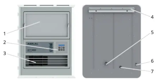 AERIAL WT 230 Indoor Air Laundry Dryer - FIG 1