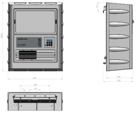 AERIAL WT 230 Indoor Air Laundry Dryer - FIG 2