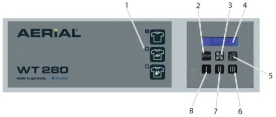AERIAL WT 230 Indoor Air Laundry Dryer - FIG 5