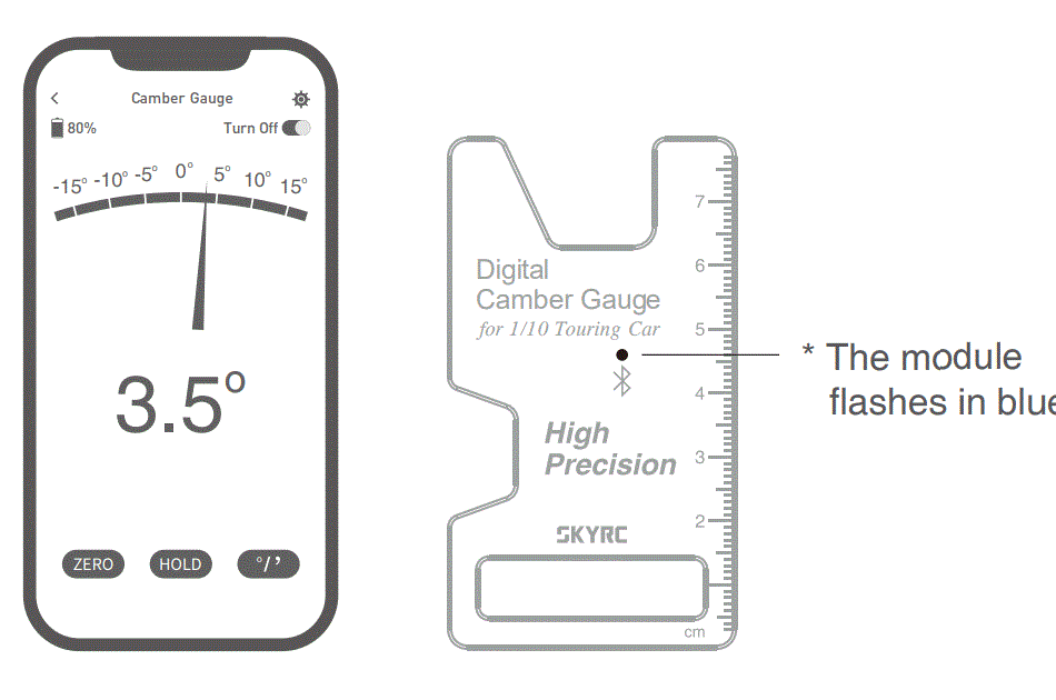 SKYRC-CTG-015-Digital-Camber-Gauge-for-1-10-Touring-Car-4