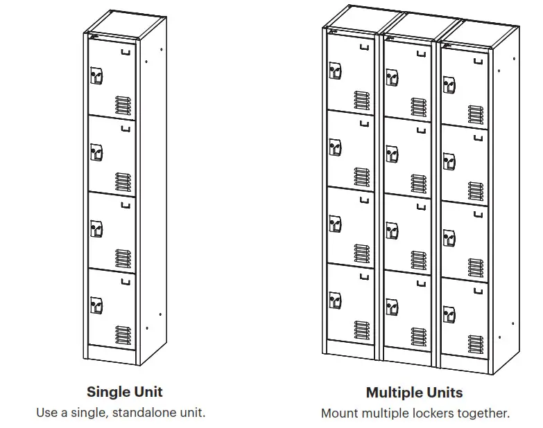 ADIR office For Tier Locker multiple units