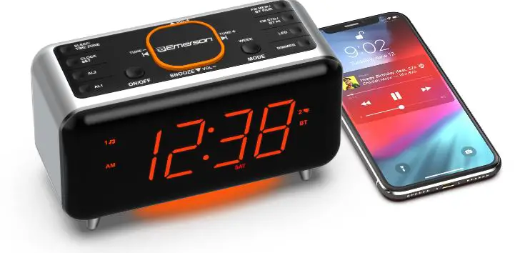 Emerson Cks1521 Smartset Alarm Clock Radio With Bluetooth Speaker User Manual