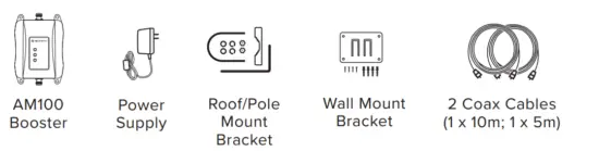 weboost AH100-Pro Signal Booster Kit 3