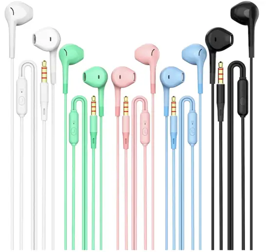 Earbuds-=Headphones=5-in-One-Pack-Wired-Earbud-=with-Heavy-Bass-Stereo-Noise-Blocking-imgg