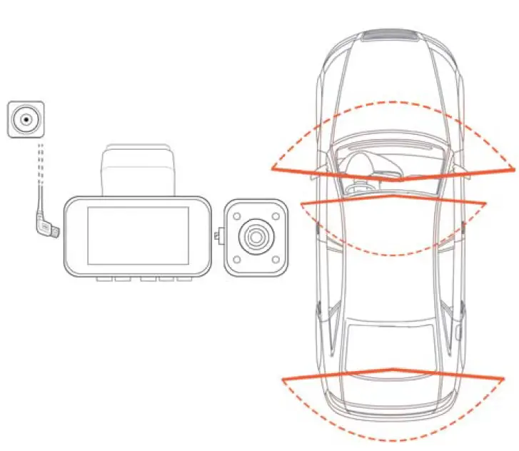REXING V5 3-Channel Dash Camera 7