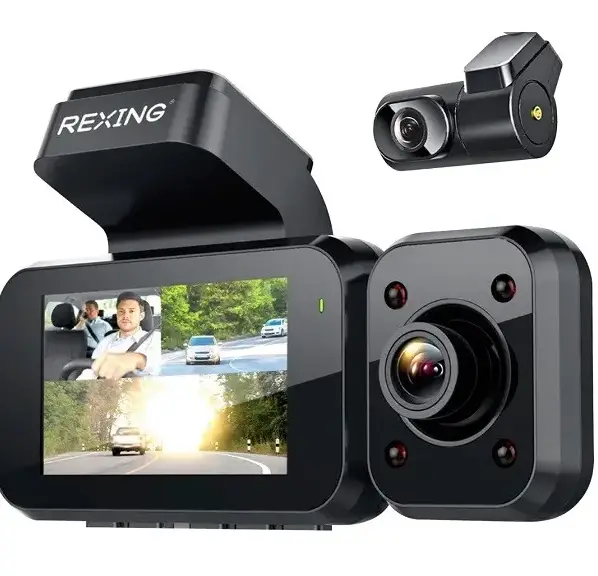 REXING V5 3-Channel Dash Camera