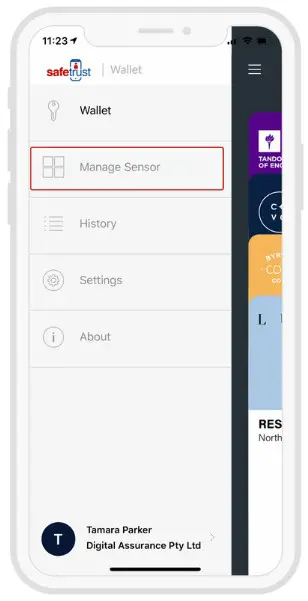 safetrust 8845 000 IoT Sensor Mini - Configuration