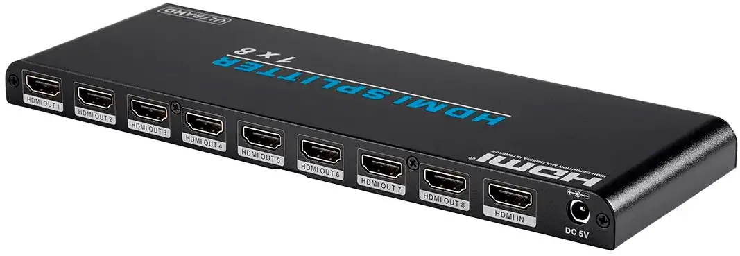 BLACKBIRD 43962 4K Pro 1x8 HDMI Splitter