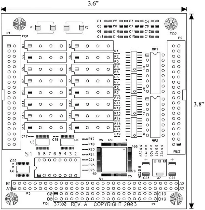 SEALEVEL 3730 DIO-32.104 16 Reed Relay Output 3