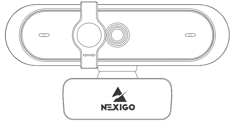 NEXIGO N660P 1080P FHD AutoFocus Webcam - Copy