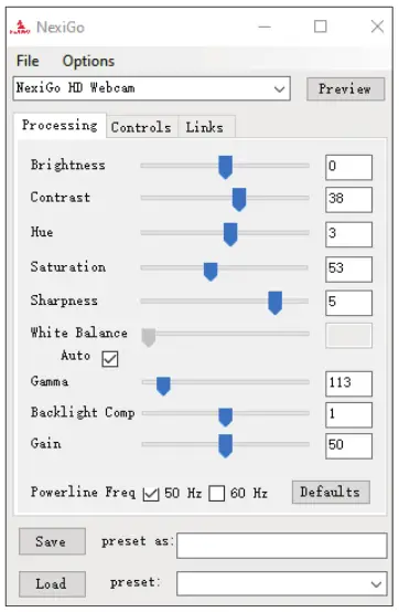 NEXIGO N660P 1080P FHD AutoFocus Webcam - brightness or contrast - Copy