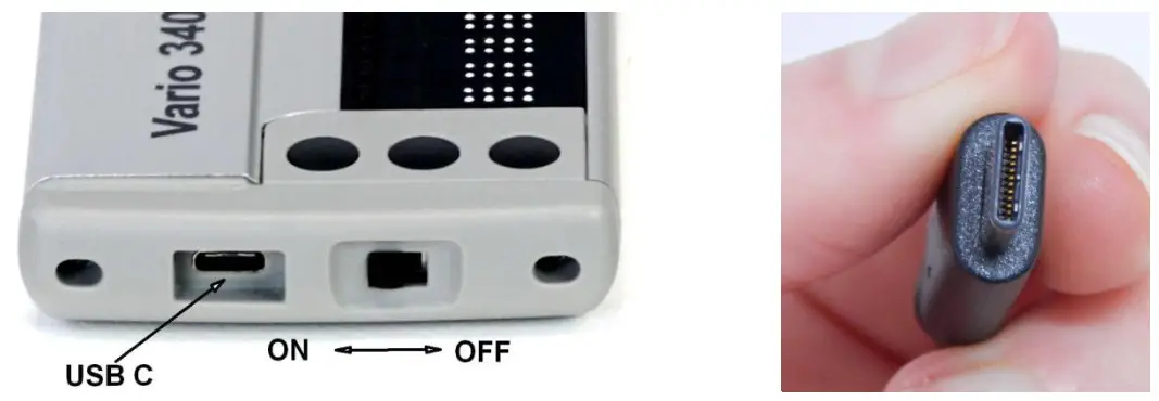 visiobraille Vario 340 Cybertech SAL IT Hardware Software Solutions - Left Side