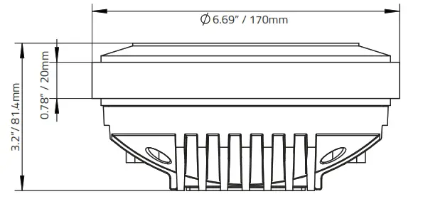 DS18 PRO D2PH 3 Phenolic Voice Coil Bolt On Compression Driver - fig3