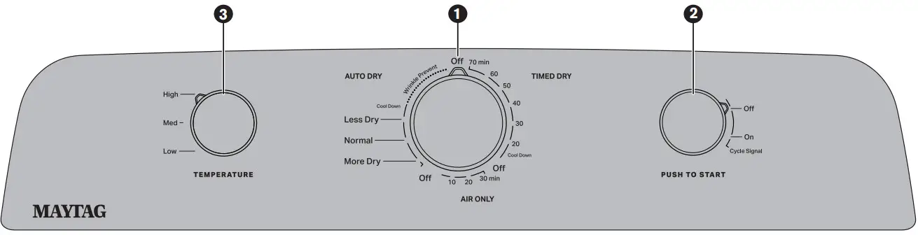 MAYTAG W11466175C White Front Load Electric Dryer