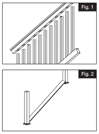 VERANDA 34110953 T Rail PolyComposite Rail and Stair - fig9