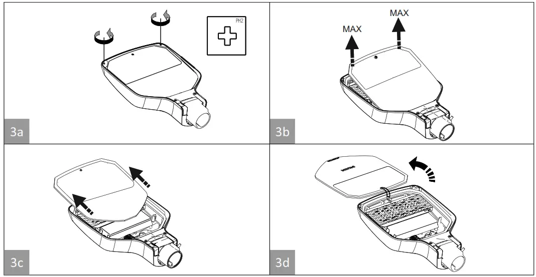 PHILIPS BGP307 ClearWay gen2 Versatile and Cost-Efficient LED Lighting - For version without cable