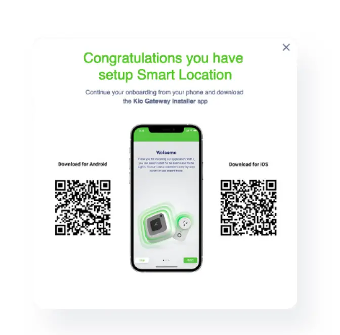 kontakt io Portal Beam Starter Kit FIG 12