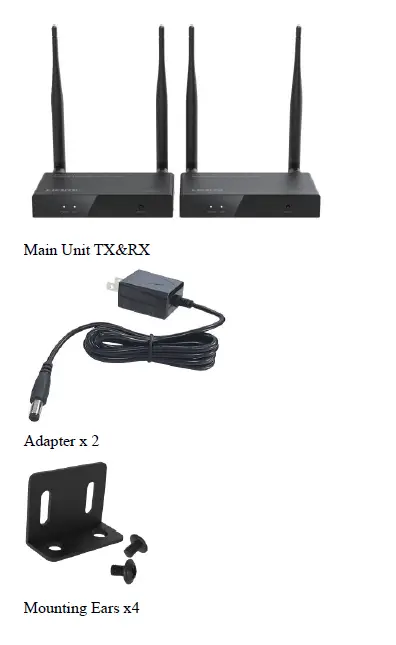 PARTS-EXPRESS-5-GHz-4K-Wireless-HDMI-Extender-Extra-FIG-1