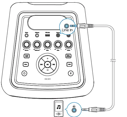 PHILIPS-TAX3206-3000-Series-Party-Speaker-8